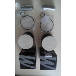 Pack 2 Pistons forgé 55.96 mm B mono-segment Aprilia RS 250 / RGV 250 Suzuki - WOSSNER WOS_KIT.8039DB WOSSNER