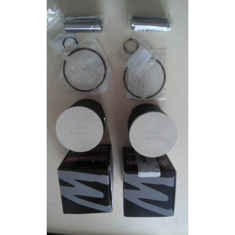 Pack 2 Pistons forgé 55.97 mm C mono-segment Aprilia RS 250 / RGV 250 Suzuki - WOSSNER WOS_KIT.8039DC WOSSNER