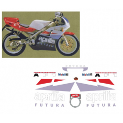 kit adhésifs Aprilia AF1 125 Futura - 1990 ADH.APR_125.AF1.1990_D019038 CLUBPARTS