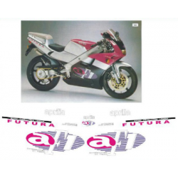 kit adhésifs Aprilia AF1 125 Futura - 1991 ADH.APR_125.AF1.1991_D019045 CLUBPARTS