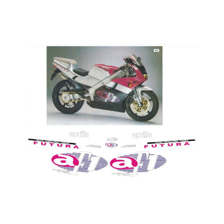 kit adhésifs Aprilia AF1 125 Futura - 1991 ADH.APR_125.AF1.1991_D019045 CLUBPARTS