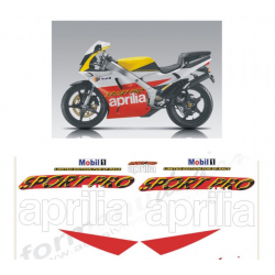 kit adhésifs Aprilia AF1 125 Futura Sport Production - 1992 ADH_APR.AF1.125-FUTURA.SP-92 CLUBPARTS