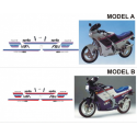 Kit adhésifs Aprilia AF1 125 PROJECT 108 1987 DEC0000019034 DECALMOTO
