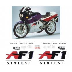 Kit adhésifs Aprilia AF1 125 SINTESI 1988 DEC0000019042 DECALMOTO