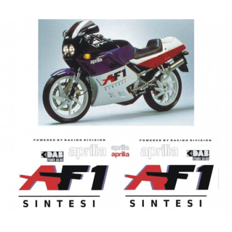 Kit adhésifs Aprilia AF1 125 SINTESI 1988 DEC0000019042 DECALMOTO