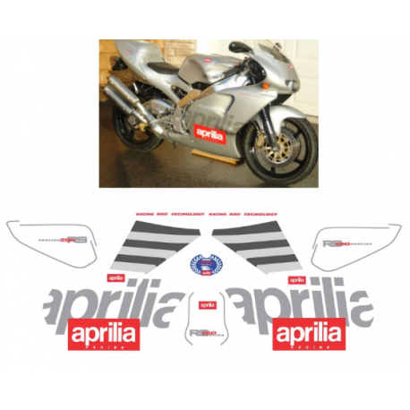 Kit adhésifs Aprilia RS 250 - 1995 - Ramboni Replica ADH_APR.RS250-RAM/95 CLUBPARTS