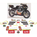 Kit adhésifs Aprilia RS 250 - 1995 - Chesterfield Biaggi Replica - Liseré Jaune ADH_APR.RS250-BIAGGI-JAUNE-95 CLUBPARTS