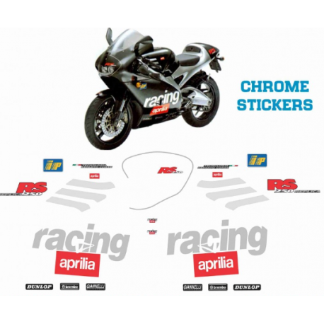 Kit adhésifs Aprilia RS 250 - 1998 - Harada Replica ADH_APR.RS250-HARADA/98 CLUBPARTS