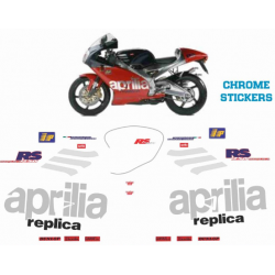 Kit adhésifs Aprilia RS 250 - 1998 - Rossi Replica ADH_APR.RS250-ROSSI/98 CLUBPARTS