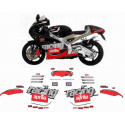 Kit adhésifs Aprilia RS 250 - 1999 - Originale Black ADH_APR.RS.250-99.ORIGIN-BLACK CLUBPARTS