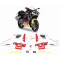 Kit adhésifs Aprilia RS 250 - 2000 DEC0000018870188 DECALMOTO