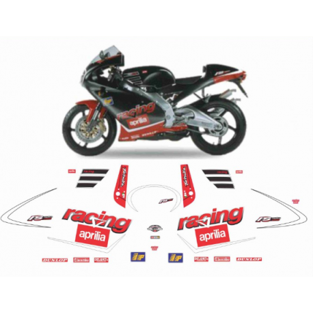 Kit adhésifs Aprilia RS 250 - 2000 - Harada Replica ADH_APR.RS250-HARADA/00 CLUBPARTS
