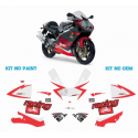 Kit adhésifs Aprilia RS 250 - Diablo Black Melandri (moto non peinte) - 2001 ADH_APR.RS250-MELANDRI/01NP CLUBPARTS