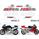 Kit adhésifs Aprilia RSV 1000 - 1998 ADH_APR.RSV1000-RSV98 CLUBPARTS