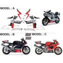 Kit adhésifs Aprilia RSV 1000 - 2002 ADH_APR.RSV1000-RSV02 CLUBPARTS