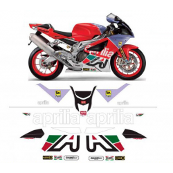 Kit adhésifs Aprilia RSV 1000 - 2004 - Bol D'or ADH_APR.RSV1000-BOL04 CLUBPARTS