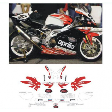 Kit Adhésif Aprilia RSV 1000 AMA SBK DAYTONA MILLENIUM TECNOLOGY D0197 CLUBPARTS