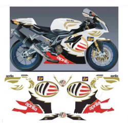 Kit Adhésif Aprilia RSV 1000 MS Moto GP Replica DEC00000169 DECALMOTO