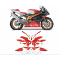 Kit adhésifs Aprilia RSV 1000 R - 2008 - Factory ADH_APR.RSV.1000-R-08.FACTORY CLUBPARTS