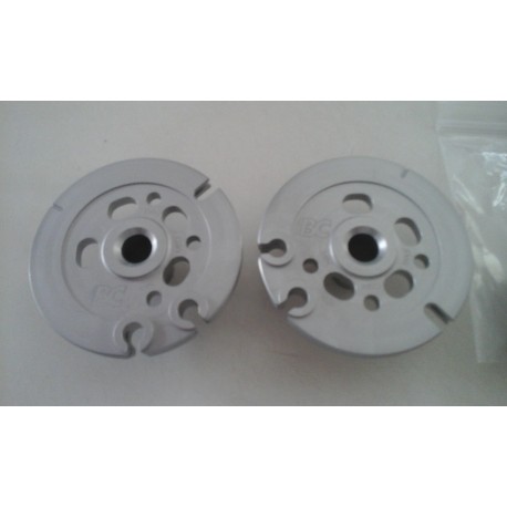 Paire de poulies de valves - Aluminium taillé masse anodisé ALUMINIUM - Aprilia RS 250 / Suzuki RGV 250 - BC ENGINEERING BCVJ...