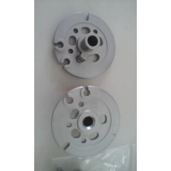Paire de poulies de valves - Aluminium taillé masse anodisé ALUMINIUM - Aprilia RS 250 / Suzuki RGV 250 - BC ENGINEERING BCVJ...