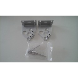 Supports de poulies de valves - Aluminium taillé masse anodisation NATURELLE - Aprilia RS 250 / Suzuki RGV 250 - BC ENGINEERI...