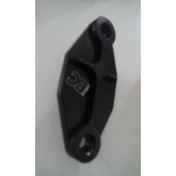Platine de suppression de pompe à huile avec roulement - Anodisation NOIRE - Aprilia 125 - Rotax 122/123 - BC ENGINEERING BC....