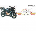Kit adhésifs Aprilia RS 50 - 1995 - Chesterfield Max Biaggi Replica ADH_APR.RS50-BIAGGI/95 CLUBPARTS