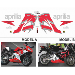 Kit adhésifs Aprilia RS 50 - 2009 ADH_APR.RS50-09 CLUBPARTS