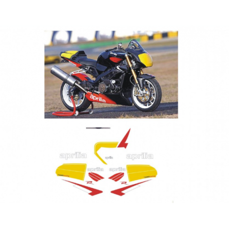 Kit adhésifs Aprilia Tuono 1000 R - 2003 - Racing ADH_APR.TUONO1000R-RACING03 CLUBPARTS