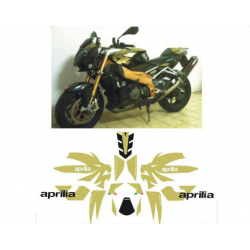 Kit adhésifs Aprilia Tuono 1000 - 2006 - Dark Lion ADH_APR.TUONO1000-DARK-LION/06 CLUBPARTS