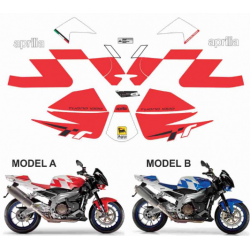 Kit adhésifs Aprilia Tuono 1000 - 2009/2010 DEC0000711489012 DECALMOTO