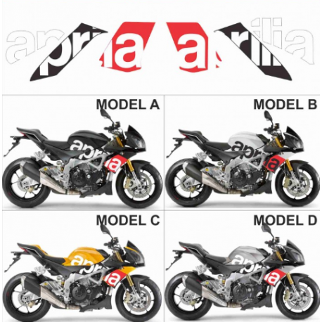 Kit adhésifs Aprilia Tuono 1000 V4 DEC00002818008975218 DECALMOTO