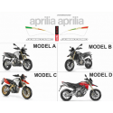 Kit adhésifs Aprilia Dorsoduro 750 2008-209 DEC0000019000005 DECALMOTO
