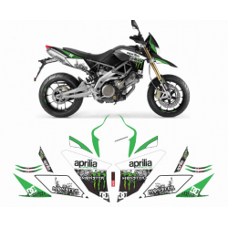 Kit adhésifs Aprilia Dorsoduro Replica Monster DEC000001900004 DECALMOTO