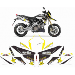Kit adhésifs Aprilia Dorsoduro Rockstar Replica DEC000001900007 DECALMOTO