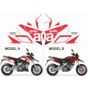 Kit adhésifs Aprilia Dorsoduro Tribute DEC0000022011 DECALMOTO