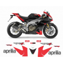 Kit adhésifs Aprilia RSV4 1000 2009 Factory DEC00002333 DECALMOTO