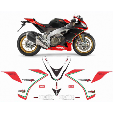 Kit adhésifs Aprilia RSV4 1000 - 2013 - SBK Factory SE ADH_APR.RSV4.1000-FAC-13.SBK-FAC CLUBPARTS