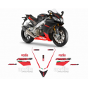 Kit adhésifs Aprilia RSV4 1000 2014 Factory DEC00002336 DECALMOTO