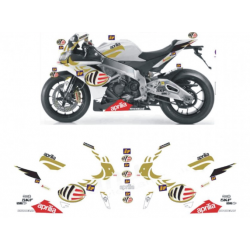 Kit adhésifs Aprilia RSV4 1000 REPLICA MS MOTO GP TRIBUTE DEC00002499 DECALMOTO