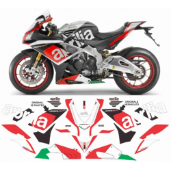 Kit adhésifs Aprilia RSV4 1000 RF - 2015 ADH_APR.RSV4.1000-RF15 CLUBPARTS