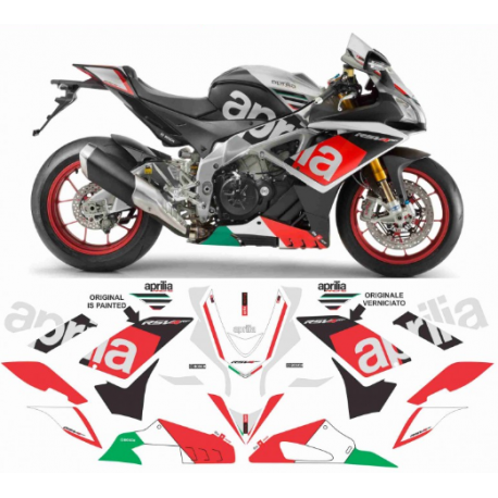 Kit adhésifs Aprilia RSV4 1000 RF - 2016 ADH_APR.RSV4.1000-RF16 CLUBPARTS