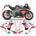 Kit adhésifs Aprilia RSV4 1000 RF - 2016 ADH_APR.RSV4.1000-RF16 CLUBPARTS