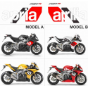 Kit adhésifs Aprilia RSV4 1000 logo latéral ADH_APR.RSV4.1000-LOGO-LAT CLUBPARTS