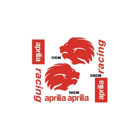 Kit adhésifs Aprilia - Tête de lion ADH_APR.LION CLUBPARTS