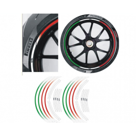 Kit adhésifs Aprilia liserets de jantes DEC00002142 DECALMOTO