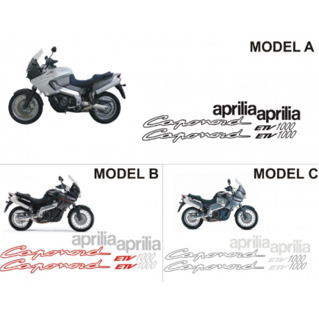 Kit adhésifs Aprilia ETV 1000 Caponord - ABS - 2003 ADH_APR.ETV.1000-CAPO-ABS-03 CLUBPARTS