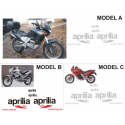 Kit adhésifs Aprilia Pegaso 650 CUBE DEC00000190008 DECALMOTO