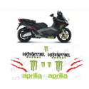 Kit adhésifs Aprilia SRV 850 MONSTER DEC00001566 DECALMOTO